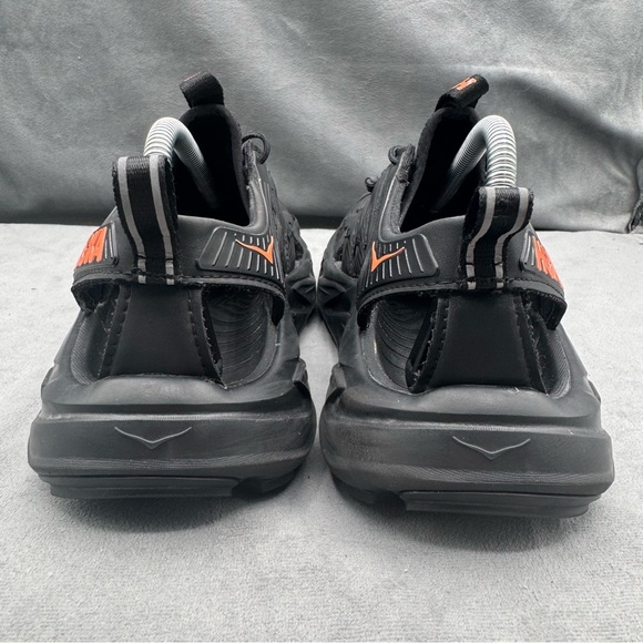 Hoka One One Hopara Hiking Sandals Black/Fusion Coral Women’s Size 7 - Picture 10 of 14